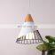Nordic Decorative Metal Hanging Lamp Cage Shade Pendant Light