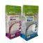 Eco Friendly Zipper Doypack Flat Bottom Stand up Dry Nut Food bag With Window