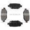 DSS Top Quality Pastillas De Freno D1673 Spare Part Semi Metal Auto Brake Pads For CHERY Tiggo