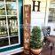 interchangeable round letters vintage welcome sign