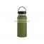 Custom Made Stainless Steel Vacuum 64oz Insulated Wide Mouth Bpa Free Custom Water Bottle Thermal Flask with Handle