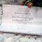 New Sequins Fashion with Nice Ribbon Luxury Hard Cover Wedding Invitations