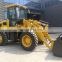 ZL20 2ton shovel loader with snow blower 4 in 1bucket and fork