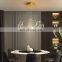 Modern Minimalist LED Ceiling Chandelier Light for Restaurant Bar Creative Acrylic LED Pendant Light