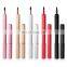 Face Use and Angular Brush Style Hot Selling Vanson Makeup Tool Rose Gold Color Retractable Lip Makeup Brush