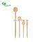 Yada Biodegradable Wooden Disposable French Fries Chip Fruit Forks Wooden Chip Fruit Fork Fruit Picks