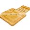Hot Product Bamboo Cutting Board Square Durable Cheese Board Customizable Logos Bamboo Cheese Board