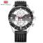 MINI FOCUS MF0002G Big Dial Analog Business Quartz Fashion Luxury Leather Strap Fashion Leather Watches For Men