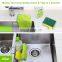 Kitchen Sponge Holder Stainless Steel Sink Caddy Organizer Brush Soap Dishwashing Liquid Drainer Basket