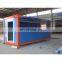 CE 20ft container house with glass wall and veranda