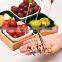 Latest Design Outdoor Food Flower Knot Halloween Fruit Skewer Bead Appetizer Loop Heart Shape Bamboo Picks