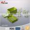 Rectangle plastic napkin box with condiment box 5 pcs/set