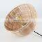 Factory direct outdoor fixture rattan chandelier pendant light bamboo pendant wicker floor table rattan lamp shade