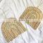 Rattan Boho Rainbow Wall Hanger Wall Art for Nursery Room Decor Wholesale Vietnam Supplier