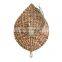 Leaf style decoration Weave Water Hyacinth Placemat Wall basket decor basket wholesale made in Vietnam