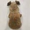 Antler Dog Clothes/ Brown Soft Dog Clothes/ Fashion Dog Clothes