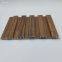 wood color and marble color wpc wall panel cladding wpc fluted wall panel 150-9mm