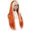 Ginger Blonde Lace Front Wig straight Hd Lace Frontal Wig 613 Colored Human Hair Wigs 13X4 Ginger Lace Front Wig