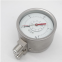 Stainless steel pressure gauge Double tube double needle differential pressure gauge YTC-100H pressure gauge