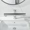 Three in one faucet, soap dispenser, hand dryer combination