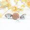 New Style High Quality Classic 17mm Accessories and Rivets Custom logo Denim Metal Tack Jeans Button for Jeans