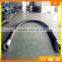 flexible oil rubber suction hose pipe with flange end ANSI 150BL