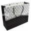 High Quality White Black Color Gift Tote Shopping Bags Design Luminaries Paper Bag B248