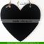 Hanging Heart Chalkboard Message Boards Memo Home Kitchen Bedroom Gift