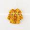 2015 Latest Parisian Style Girl Sweater Kids Outwear Knit Sweater Cape With Poms