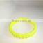 Popular Yellow Rubber Bracelet Silicone Hand Chain for Girls Made in China
