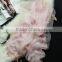 Fashion Luxury Tie Dye Double Layer Wool Cotton and 100% Real Silk Scarf for Women Quality Choice