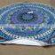 Soft microfibre round beach towel Pareo Turkish towel