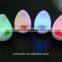silicone soft safe changing color night light thermometer