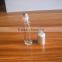 6ml frosted roll on glass bottle with white cap