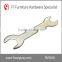 Small Durable Double Open Ended Simple Spanner Wrenches