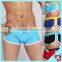 2015 Solid Men Knot Swimwear Plus Size Swimwear Sexy Boxer Men Swimwear Short