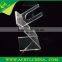 clear 4mm perspex electronic hair drier holder, hot sell acrylic hair drier rack with laser cutting and hot-bend forming