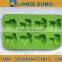 Plastic bear shape ice cube tray