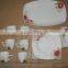 luxury 47pcs porcelain dinner set,dinner set box packing,dubai 40pcs porcelain dinner set