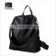 alibaba 2016 high quality fashion black leather bags backpack for girls girls leather bag