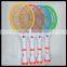 HXP hot sale good quality Multifunctional rechargeable mosquito racket supplier electric swatter with 7 LED light torch