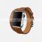New arrival Genuine Leather Band Double Tour Bracelet Leather watchband for Apple Watch 38mm and 42mm
