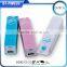 Portable milk 2200mah power bank for macbook pro /ipad mini