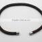 Factory Wholesale Stainless Steel Clasp Black Collar Necklace