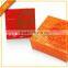 Snack red and glod flat paper box