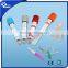 Glass and PET vacuum blood collection tube