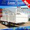 Multi Purpose side wall truck light cargo 3 axles flatbed side grill semi trailer vehicle transportation