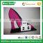 Hot Pink Black High Heel Shoe shape Wood Perpetual Calendar