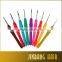 Wholesale knitting needle crochet hook aluminum and plastic crochet hook set for crochet knitting
