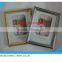 Wholesale easy stand and wall hanging plastic photo frame